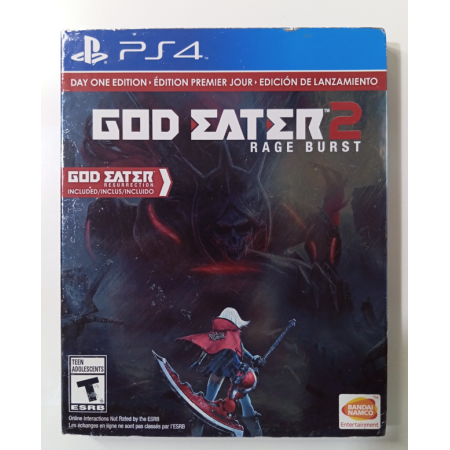 God Eater 2 Playstation 4 ( version caja de carton )